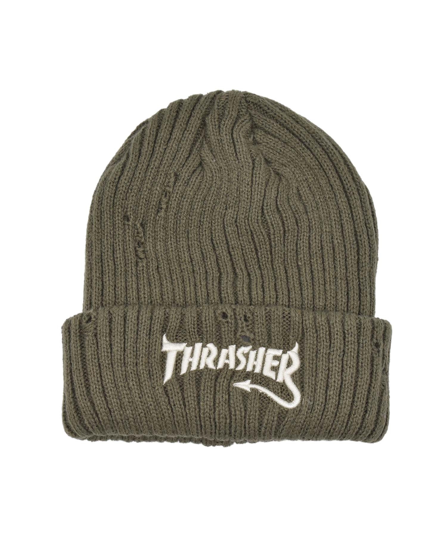 THRASHER スラッシャー ニット帽 ビーニー ニットキャップ DevilTail