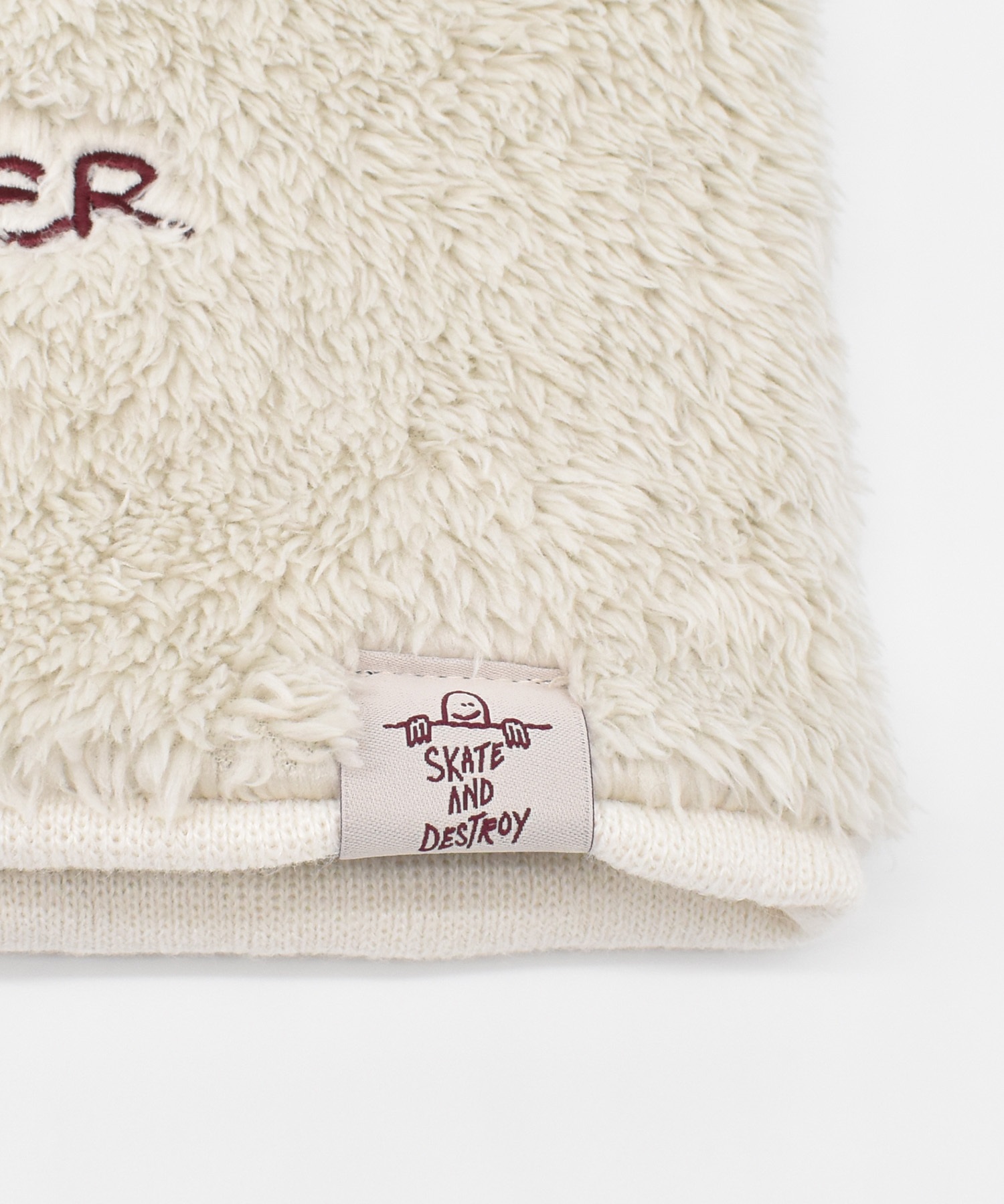 専用⭐限定商品❤ゆったりめキッズサイズ☆ネックウォーマー❤ぱんだ白＆小粒ワッフル THRASHER スラッシャー ネックウォーマー キッズ ジュニア 子供