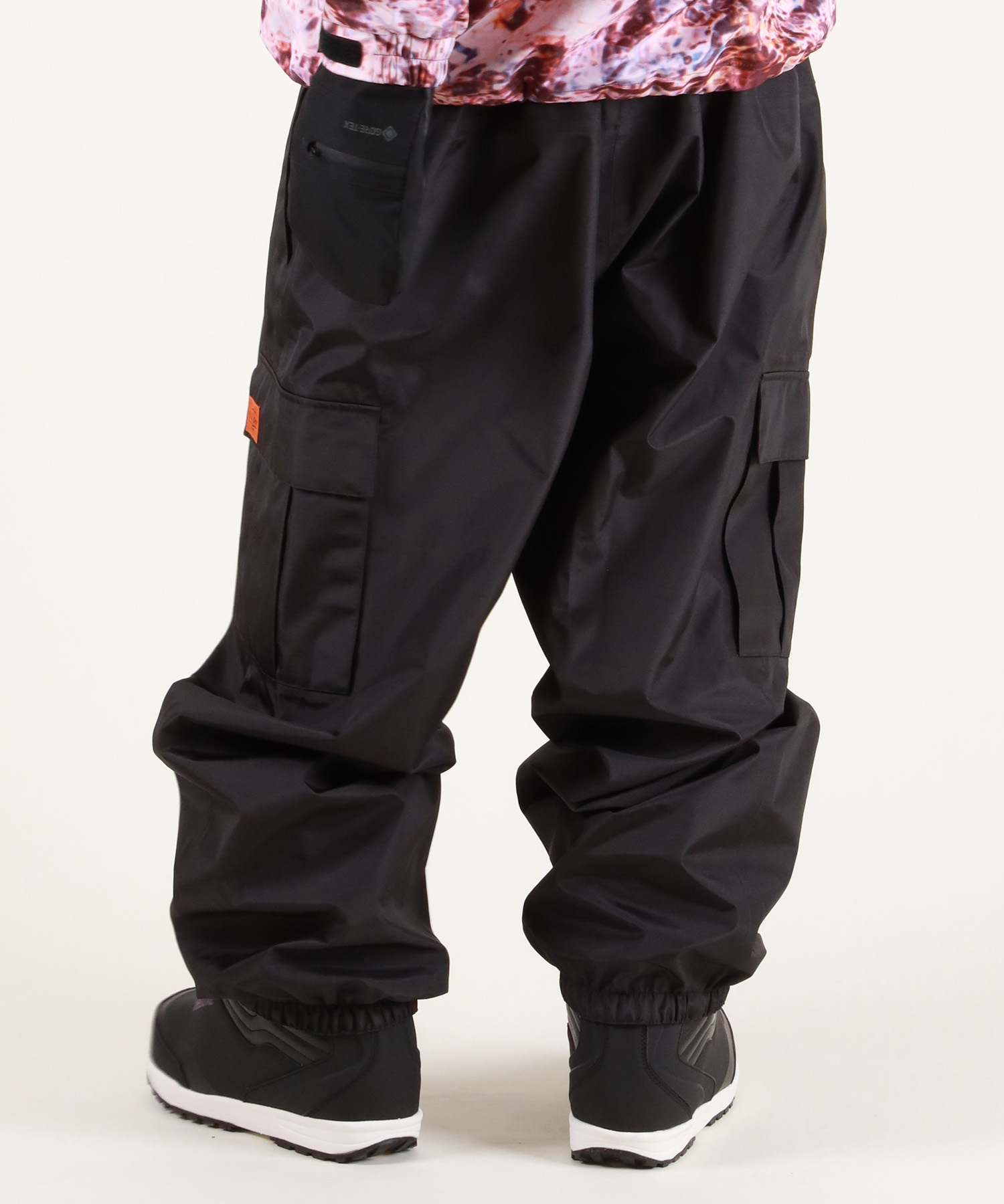 AA HARDWEAR スノーボード パンツ フレア ブラック 黒 希少 AA HARDWEAR ダブルエー ハードウェア スノーボード ウェア パンツ