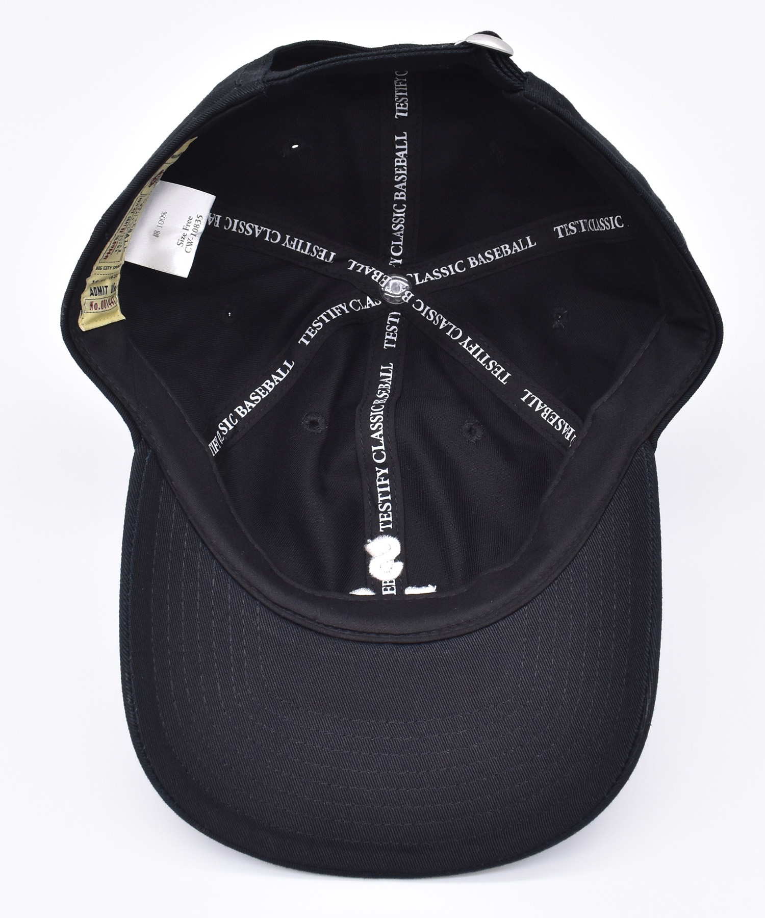 TESTIFY テスティファイ キャップ メンズ レディース シンプル ロゴ