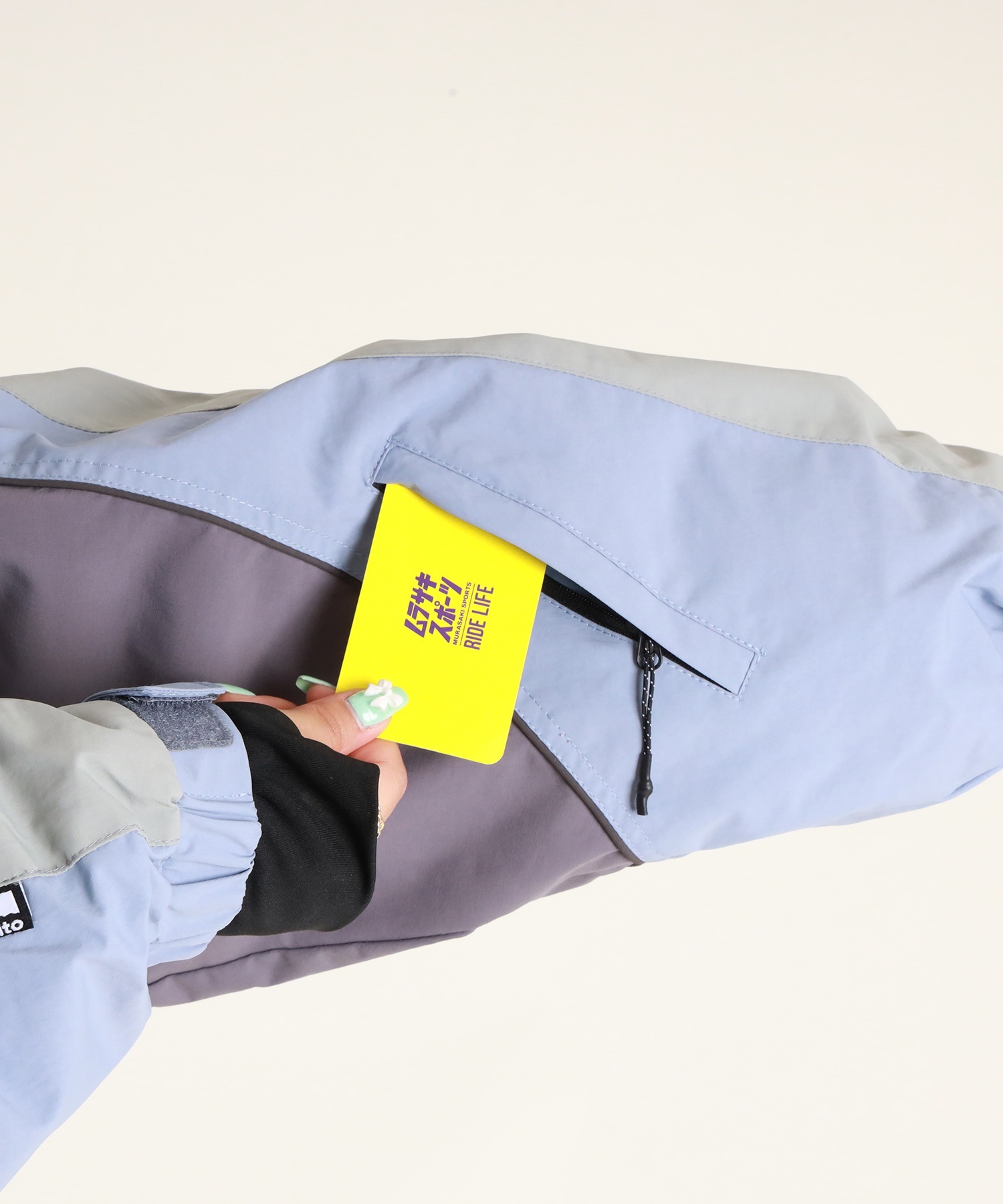 DIMITO ディミト WAVE PADDED JACKET スノーボード ウェア ジャケット ユニセックス ムラサキスポーツ 25-26モデル MM J3 【2526】(MIDBK-XS)