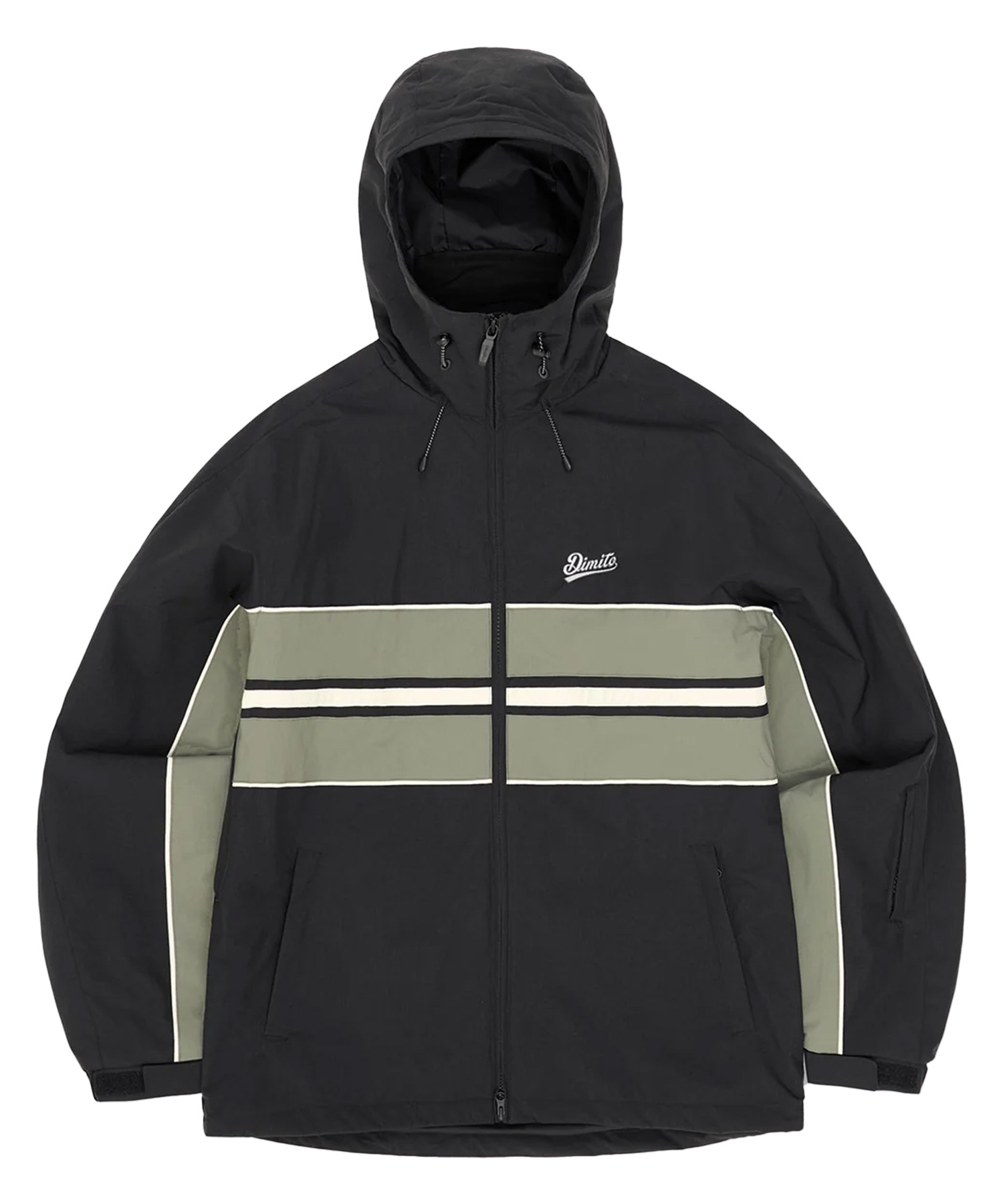 Dimito スノーボードウェア カーキ/ブラック DIMITO ディミト スノーボード ウェア ジャケット ユニセックス LINE