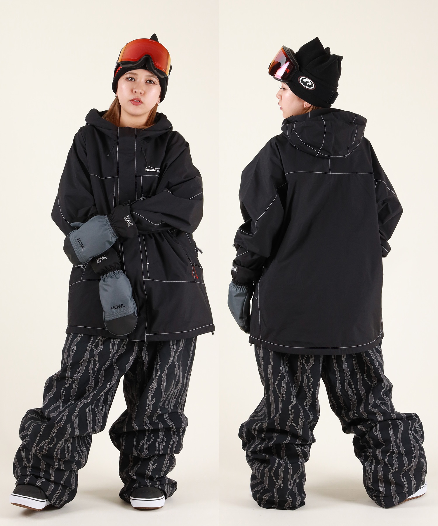 2526】DIMITO ディミト スノーボード ウェア パンツ ユニセックス