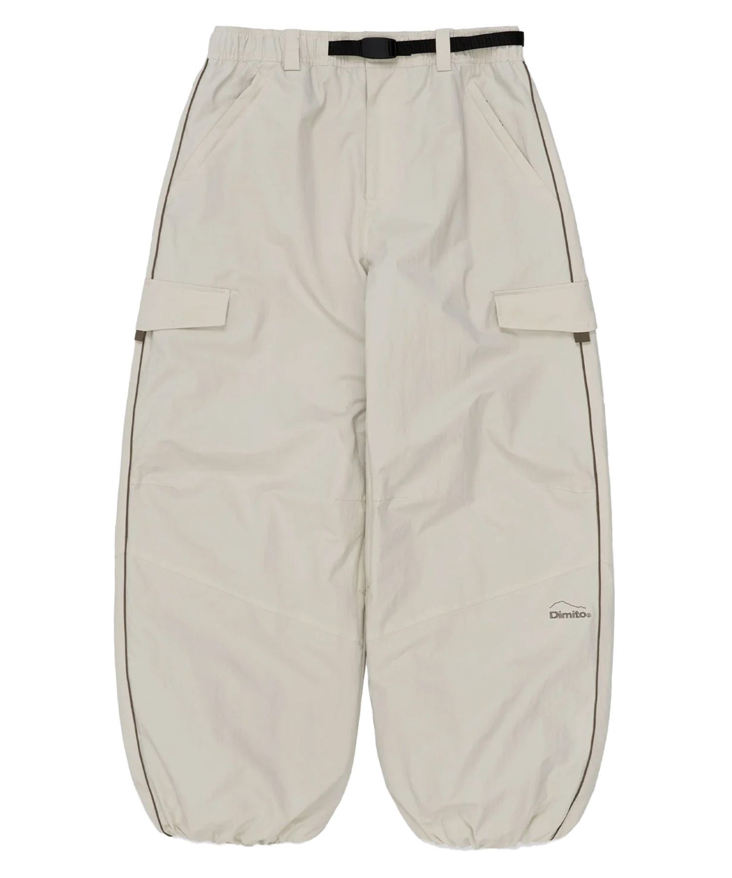 DIMITO ディミト 25 AIR FORCE BANDED PANTS スノーボード ウェア パンツ ユニセックス ムラサキスポーツ 25-26モデル MM J3 【2526】(IVORY-XS)