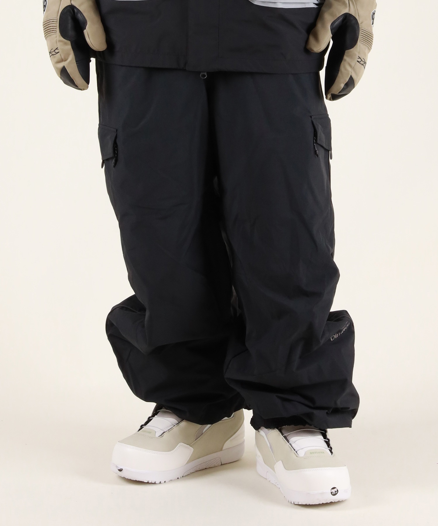 DIMITO ディミト 25 AIR FORCE BANDED PANTS スノーボード ウェア パンツ ユニセックス ムラサキスポーツ 25-26モデル MM J3 【2526】(IVORY-XS)