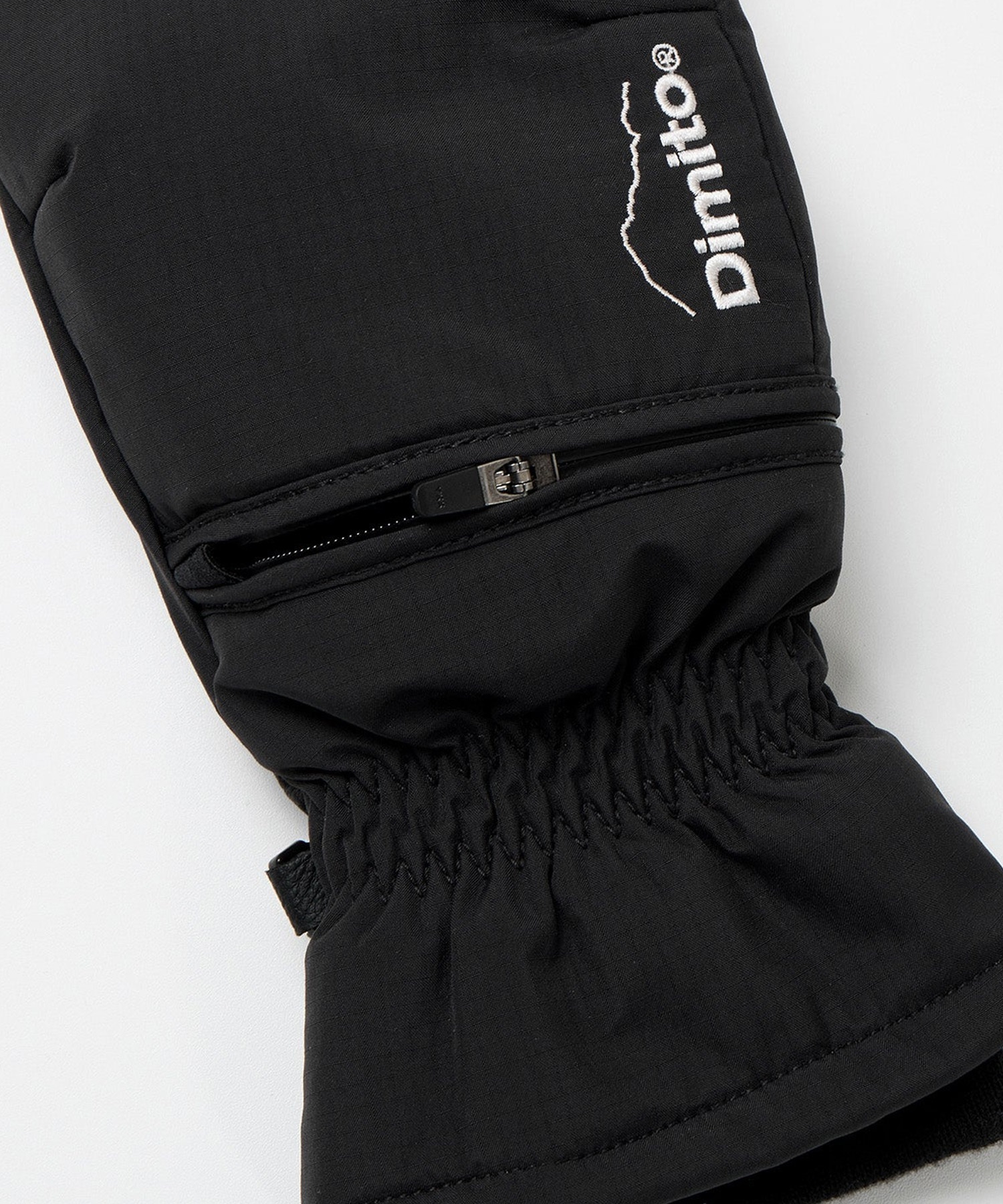 DIMITO ディミト 25 EASY OPEN MITTEN スノーボード グローブ ユニセックス ムラサキスポーツ 25-26モデル(BLACK-S)