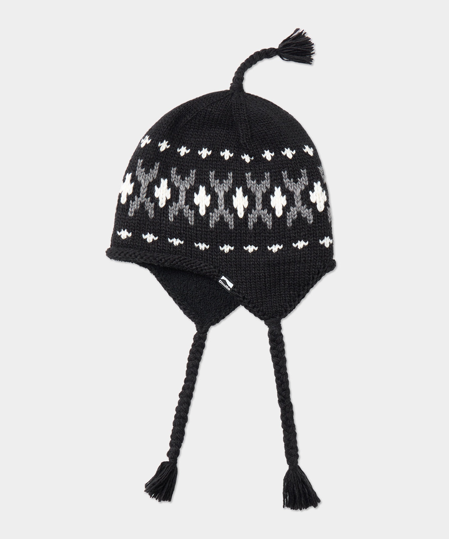DIMITO ディミト SIMPLE CROCHET EAR FLAP BEANIE スノーボード