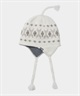 DIMITO ディミト SIMPLE CROCHET EAR FLAP BEANIE スノーボード ビーニー ニットキャップ ユニセックス ムラサキスポーツ 25-26モデル(BLACK-FREE)