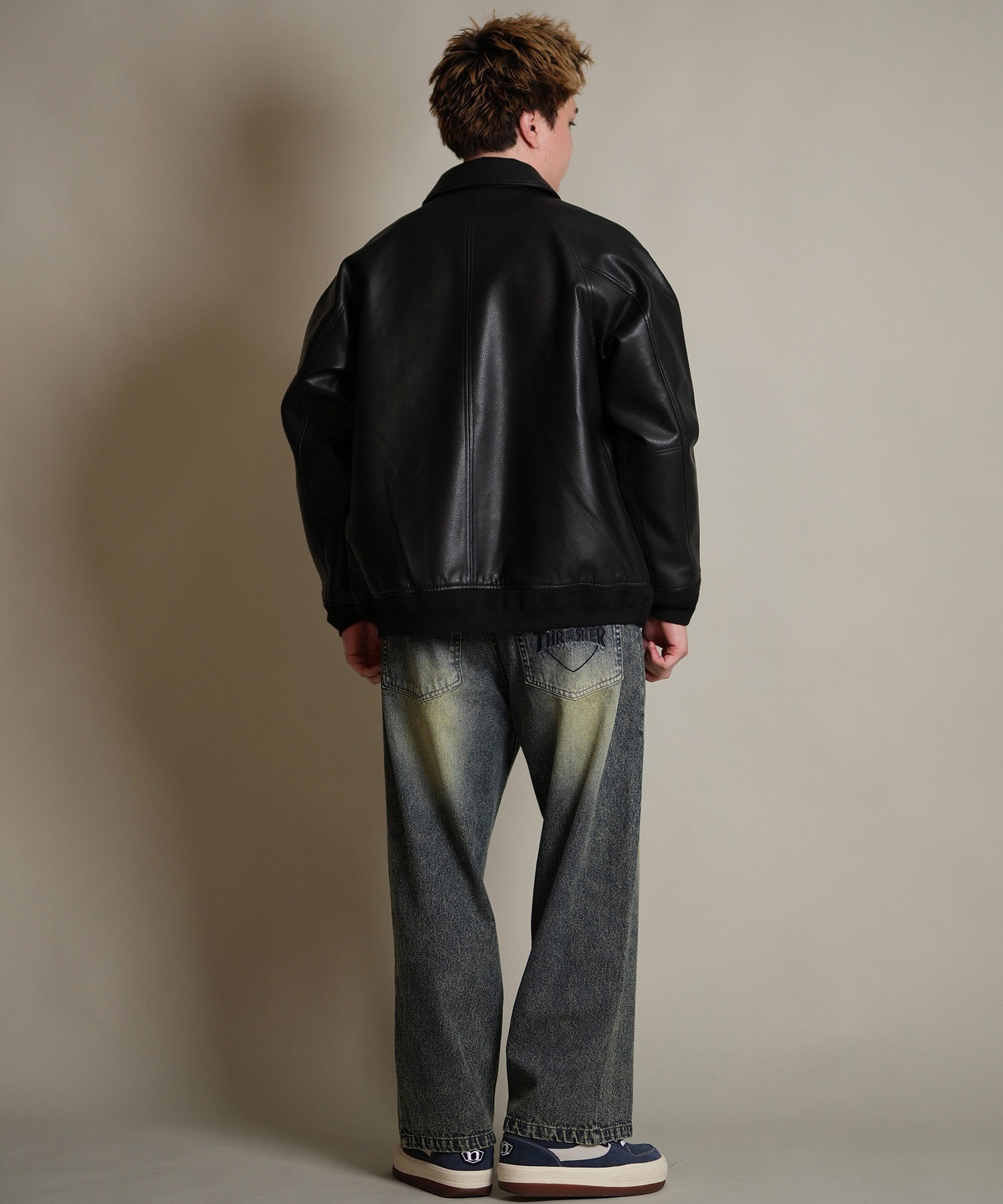 DEAR LAUREL ディアローレル アウター ジャケット メンズ PUレザー