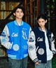 DEAR LAUREL ディアローレル × Pla-Jac プラジャック アウター スタジャン メンズ スタジアム ジャケット 防風 LA VARSITY JACKET D25F-0101(BK/WT-M)