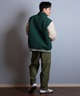 DEAR LAUREL ディアローレル × Pla-Jac プラジャック アウター スタジャン メンズ スタジアム ジャケット 防風 VARSITY JACKET D25F-0102(BK/BK-M)