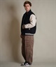 DEAR LAUREL ディアローレル × Pla-Jac プラジャック アウター スタジャン メンズ スタジアム ジャケット 防風 VARSITY JACKET D25F-0102(BK/BK-M)