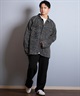 DEAR LAUREL ディアローレル デニム ジャケット Gジャン メンズ シンプル D25F-0104 ムラサキスポーツ限定(BLK-M)