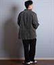 DEAR LAUREL ディアローレル デニム ジャケット Gジャン メンズ シンプル D25F-0104 ムラサキスポーツ限定(BLK-M)