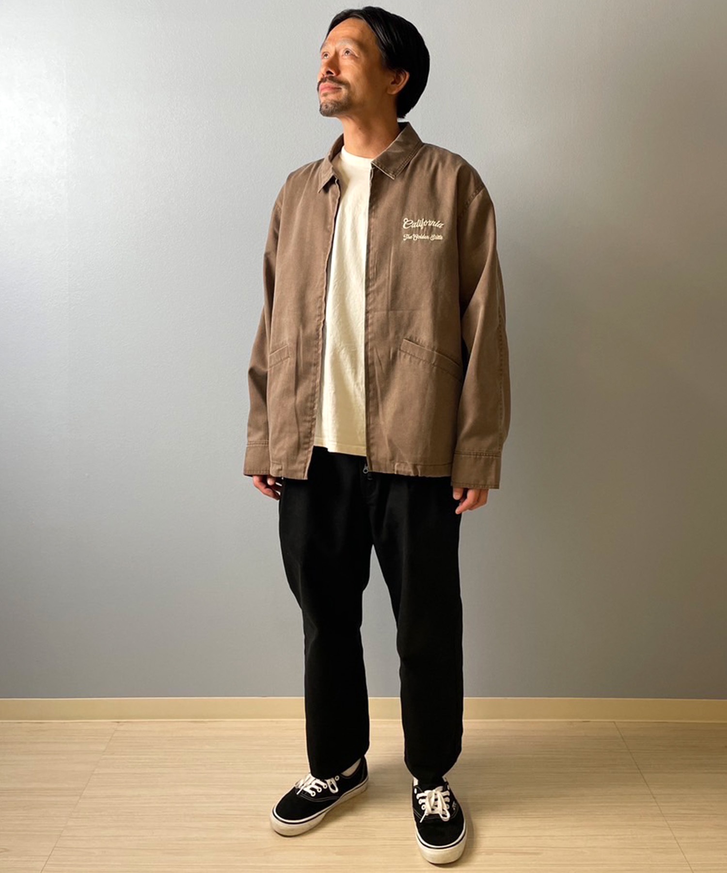 DEAR LAUREL ディアローレル アウター ベトナムジャケット ベトジャン メンズ スーベニアジャケット VIETNAM JACKET D25F-0107(GRY-M)
