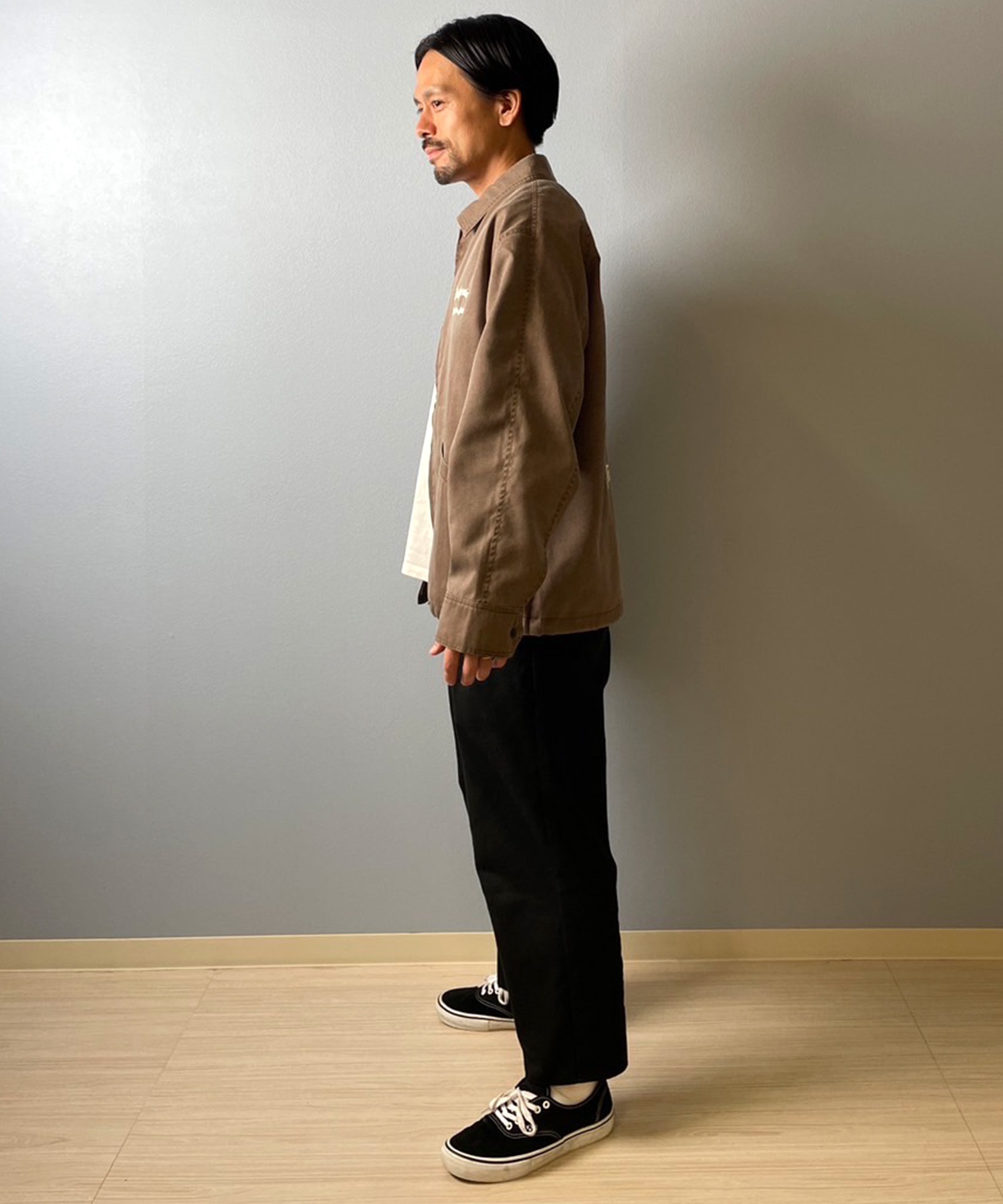 DEAR LAUREL ディアローレル アウター ベトナムジャケット ベトジャン メンズ スーベニアジャケット VIETNAM JACKET D25F-0107(GRY-M)
