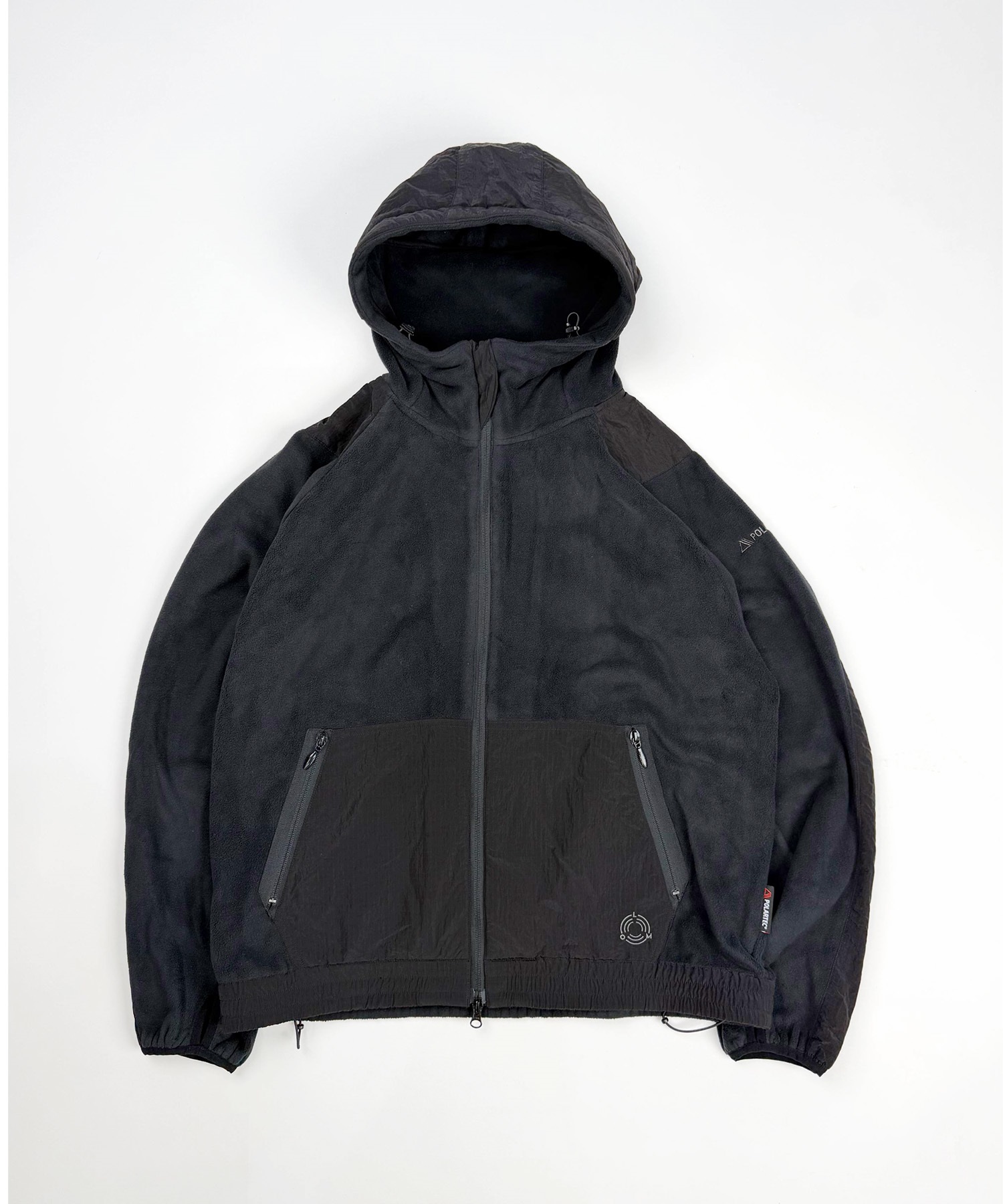 DEAR LAUREL ディアローレル アウター メンズ フリースジャケット POLARTEC ポーラテック フィッシング 保温 セットアップ対応 D25F-0109(BLK-M)