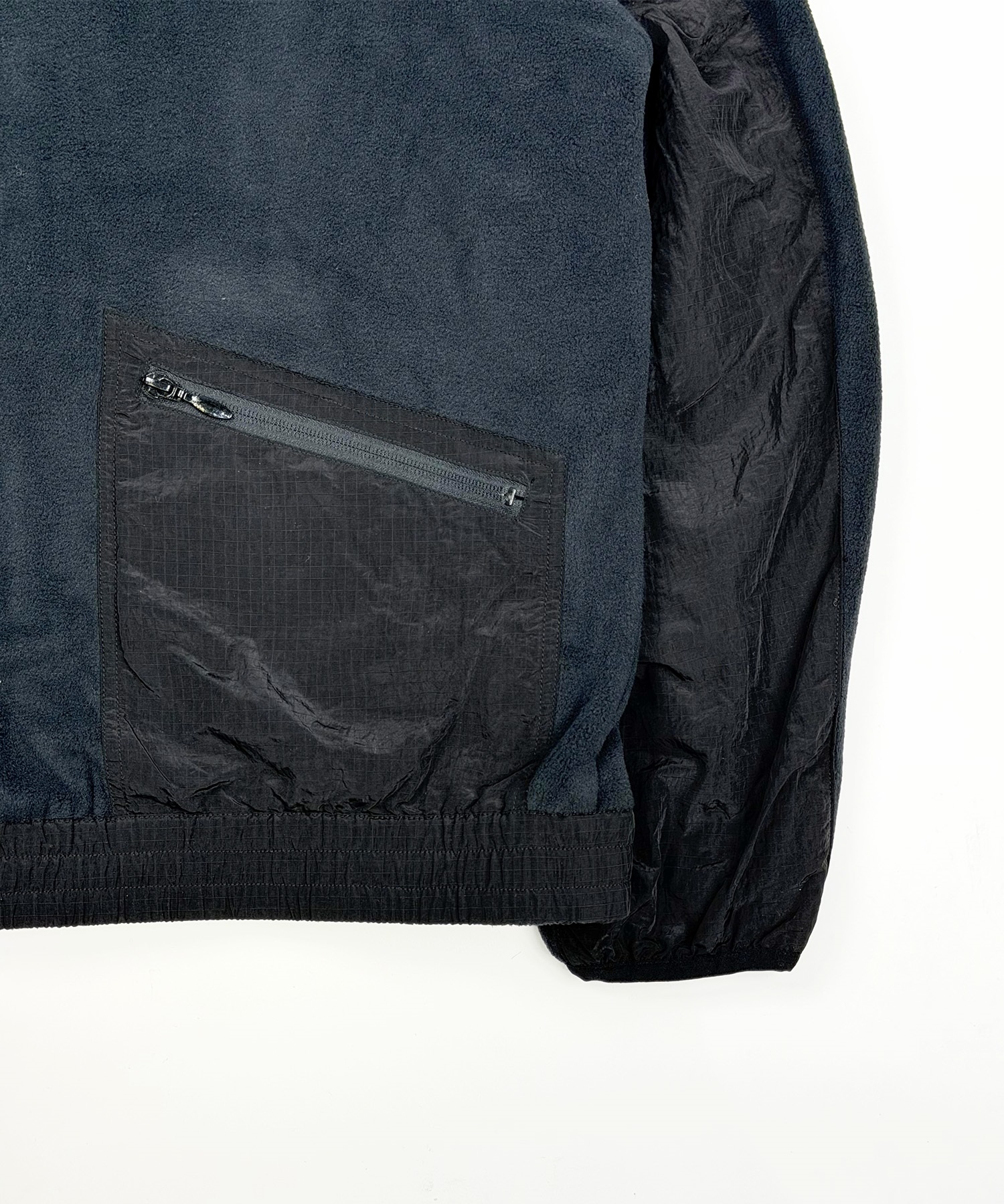 DEAR LAUREL ディアローレル アウター メンズ フリースジャケット POLARTEC ポーラテック フィッシング 保温 セットアップ対応 D25F-0109(BLK-M)