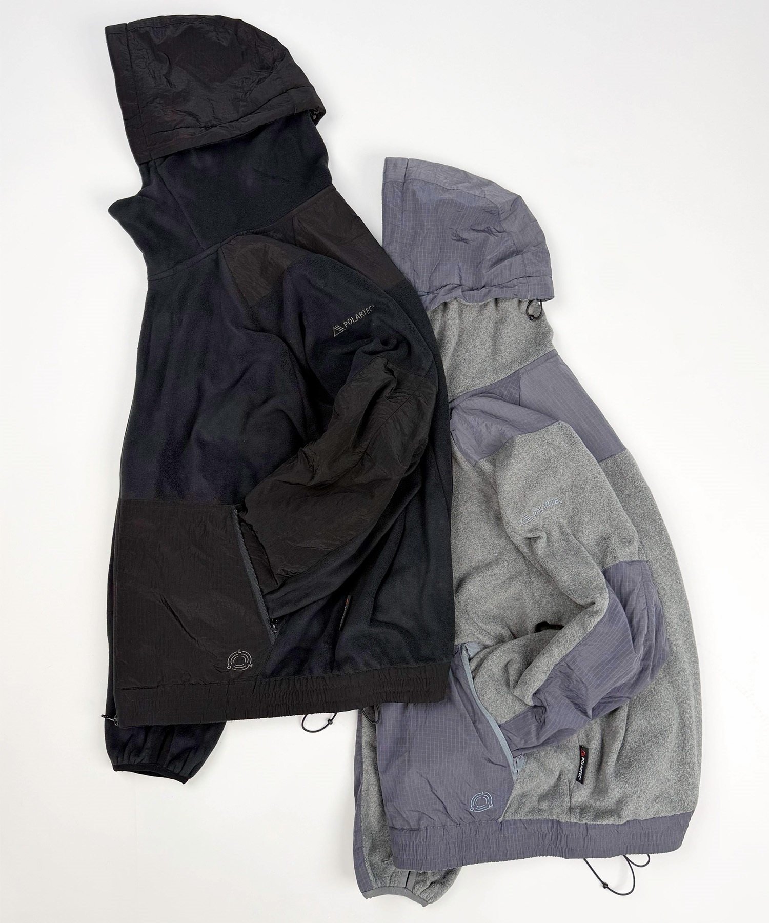 DEAR LAUREL ディアローレル アウター メンズ フリースジャケット POLARTEC ポーラテック フィッシング 保温 セットアップ対応 D25F-0109(BLK-M)