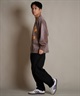 DEAR LAUREL ディアローレル トレーナー スウェット メンズ クルーネック カレッジロゴ風 ヴィンテージ加工 裏毛 Vintage Crew D25F-1101(BLK-M)