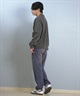 DEAR LAUREL ディアローレル × JACKSON MATISSE ジャクソンマティス トレーナー スウェット メンズ クルーネック カレッジロゴ 裏毛 DL25F-JM1101(BLK-M)