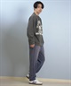 DEAR LAUREL ディアローレル × JACKSON MATISSE ジャクソンマティス トレーナー スウェット メンズ クルーネック カレッジロゴ 裏毛 DL25F-JM1101(BLK-M)