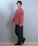 DEAR LAUREL ディアローレル × JACKSON MATISSE ジャクソンマティス トレーナー スウェット メンズ クルーネック カレッジロゴ 裏毛 DL25F-JM1101(BLK-M)