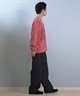 DEAR LAUREL ディアローレル × JACKSON MATISSE ジャクソンマティス トレーナー スウェット メンズ クルーネック カレッジロゴ 裏毛 DL25F-JM1101(BLK-M)