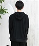 DEAR LAUREL ディアローレル パーカー ジップアップ メンズ 水陸両用 ユーティリティー UVカット セットアップ対応 D25S1201(BLK-M)