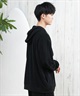 DEAR LAUREL ディアローレル パーカー ジップアップ メンズ 水陸両用 ユーティリティー UVカット セットアップ対応 D25S1201(BLK-M)