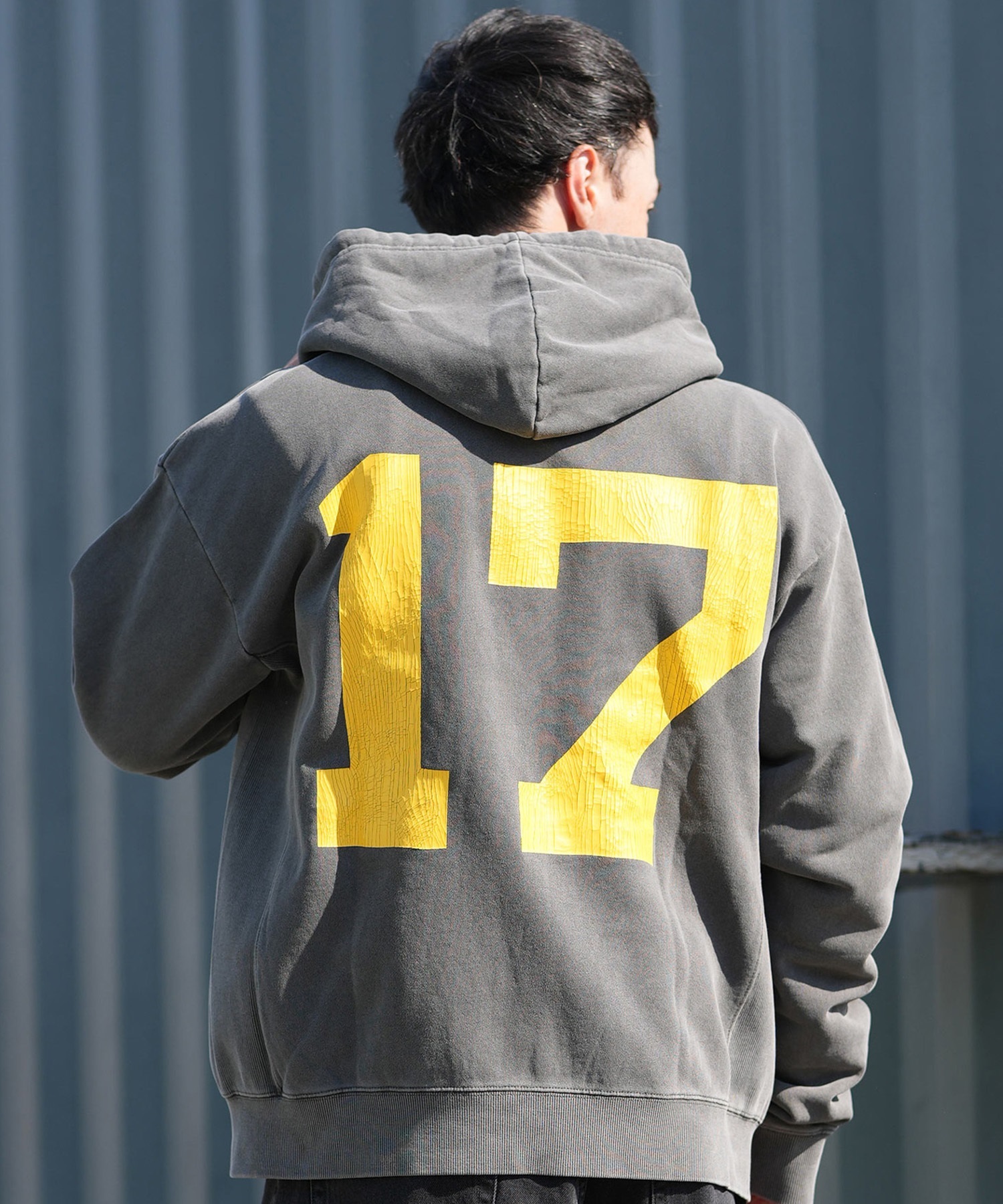 DEAR LAUREL ディアローレル ジップアップ パーカー メンズ バック