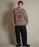 DEAR LAUREL ディアローレル ニット セーター メンズ CREW NECK KNIT CA D25F-1301(WHT-M)