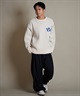 DEAR LAUREL ディアローレル ニット セーター メンズ CREW NECK KNIT CA D25F-1301(WHT-M)