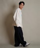 DEAR LAUREL ディアローレル ニット セーター メンズ CREW NECK KNIT CA D25F-1301(WHT-M)