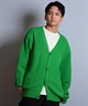 DEAR LAUREL ディアローレル カーディガン ニット セーター メンズ KNIT CARDIGAN D25F-1302(BLK-M)