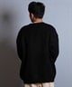 DEAR LAUREL ディアローレル カーディガン ニット セーター メンズ KNIT CARDIGAN D25F-1302(BLK-M)