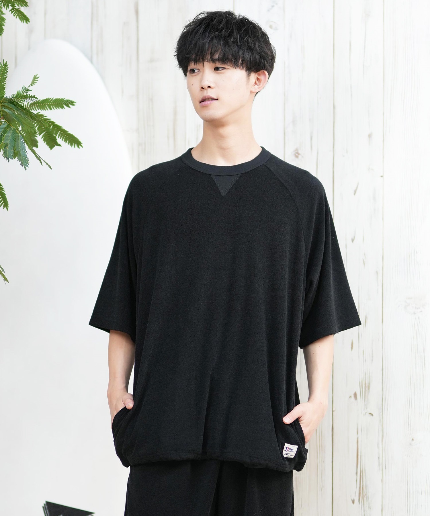 DEAR LAUREL ディアローレル 半袖 Tシャツ メンズ 水陸両用