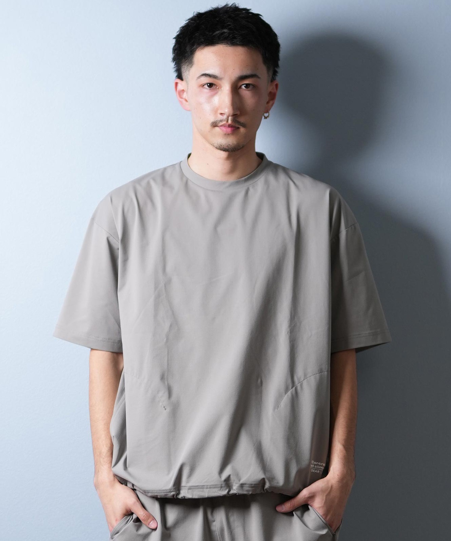 DEAR LAUREL ディアローレル 半袖 Tシャツ メンズ 接触冷感 吸汗速乾