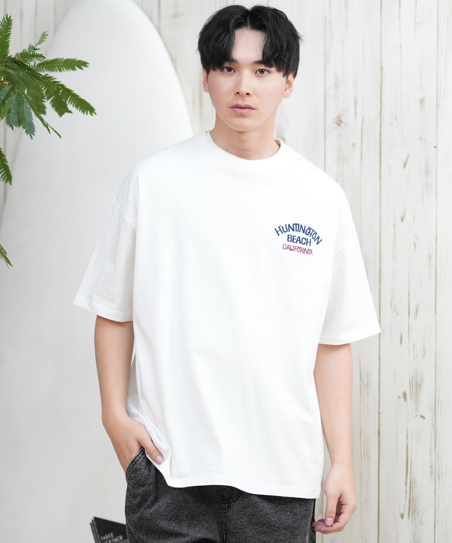 【未着用・タグ付き】house on the hill ギンガム半袖Tシャツ セール】 ギンガムチェックポケット付き長袖Tシャツ （カットソー