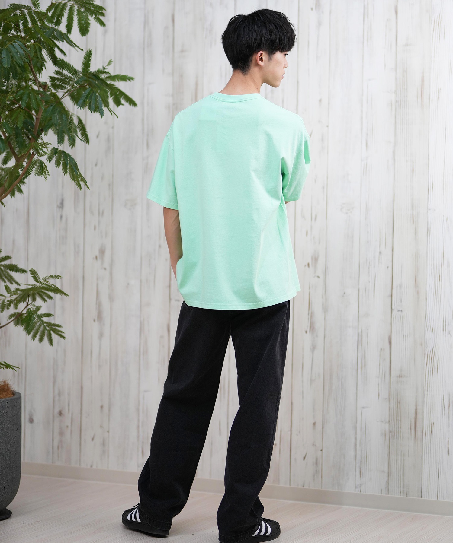 DEAR LAUREL ディアローレル 半袖 Tシャツ メンズ ワンポイント