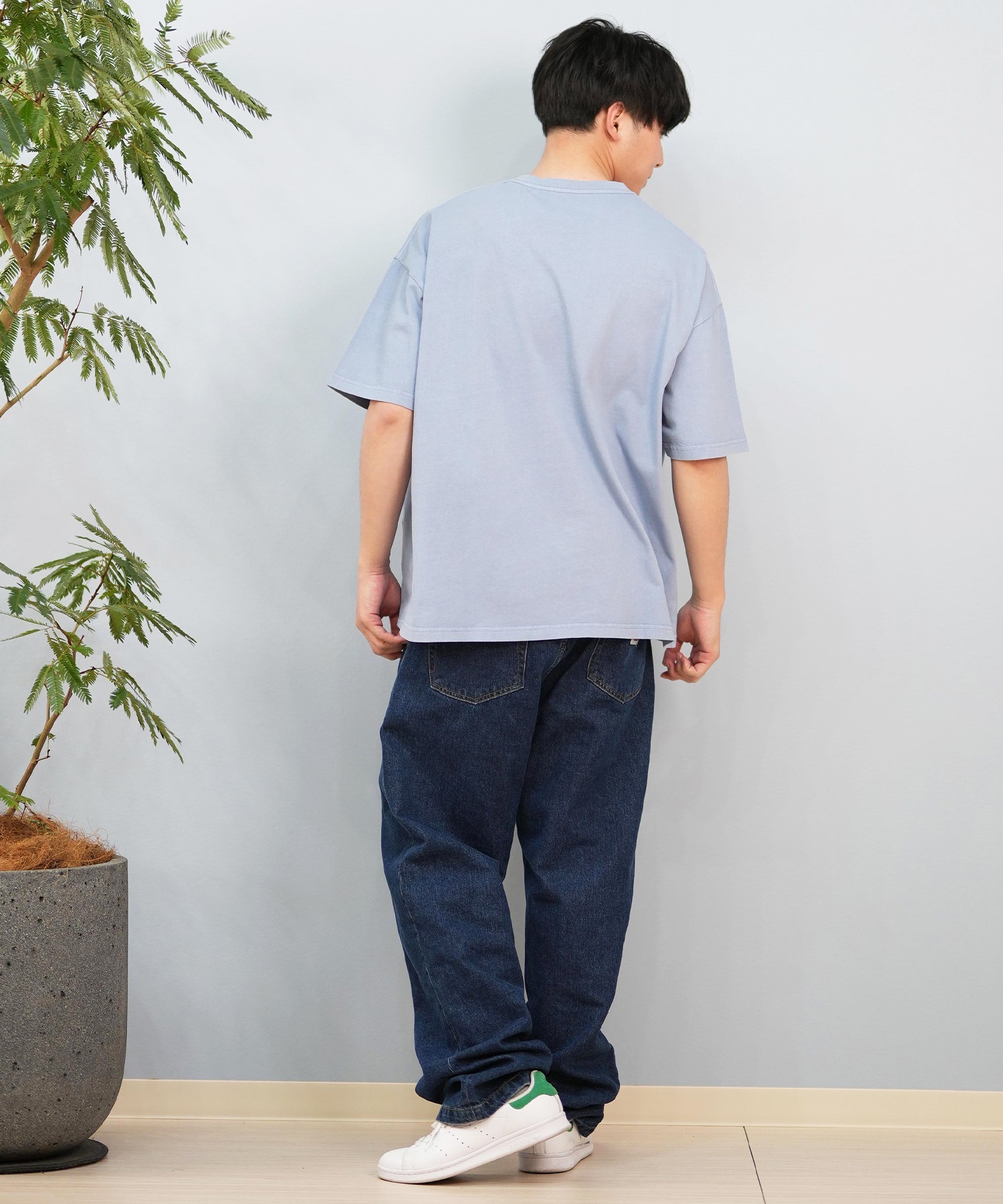 DEAR LAUREL ディアローレル 半袖 Tシャツ メンズ ワンポイント