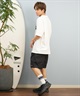 DEAR LAUREL ディアローレル 半袖 Tシャツ メンズ 抗菌防臭 UVケア 接触冷感 CAL PATCH TEE D25S2105(WHT-M)