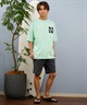 DEAR LAUREL ディアローレル 半袖 Tシャツ メンズ 抗菌防臭 UVケア 接触冷感 CAL PATCH TEE D25S2105(WHT-M)