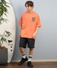 DEAR LAUREL ディアローレル 半袖 Tシャツ メンズ 抗菌防臭 UVケア 接触冷感 CAL PATCH TEE D25S2105(WHT-M)