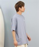 DEAR LAUREL ディアローレル 半袖 Tシャツ メンズ バックプリント 抗菌防臭 UVケア 接触冷感 CAL MESSAGE TEE D25S2107(WHT-M)