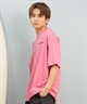 DEAR LAUREL ディアローレル 半袖 Tシャツ メンズ バックプリント 抗菌防臭 UVケア 接触冷感 CAL MESSAGE TEE D25S2107(WHT-M)