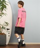DEAR LAUREL ディアローレル 半袖 Tシャツ メンズ バックプリント 抗菌防臭 UVケア 接触冷感 CAL MESSAGE TEE D25S2107(WHT-M)