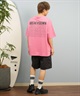 DEAR LAUREL ディアローレル 半袖 Tシャツ メンズ バックプリント 抗菌防臭 UVケア 接触冷感 CAL MESSAGE TEE D25S2107(WHT-M)