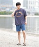 DEAR LAUREL ディアローレル 半袖 Tシャツ メンズ フロントプリント ヴィンテージ風 JM SANTA MONICA DL25S-JM01(OFF-M)