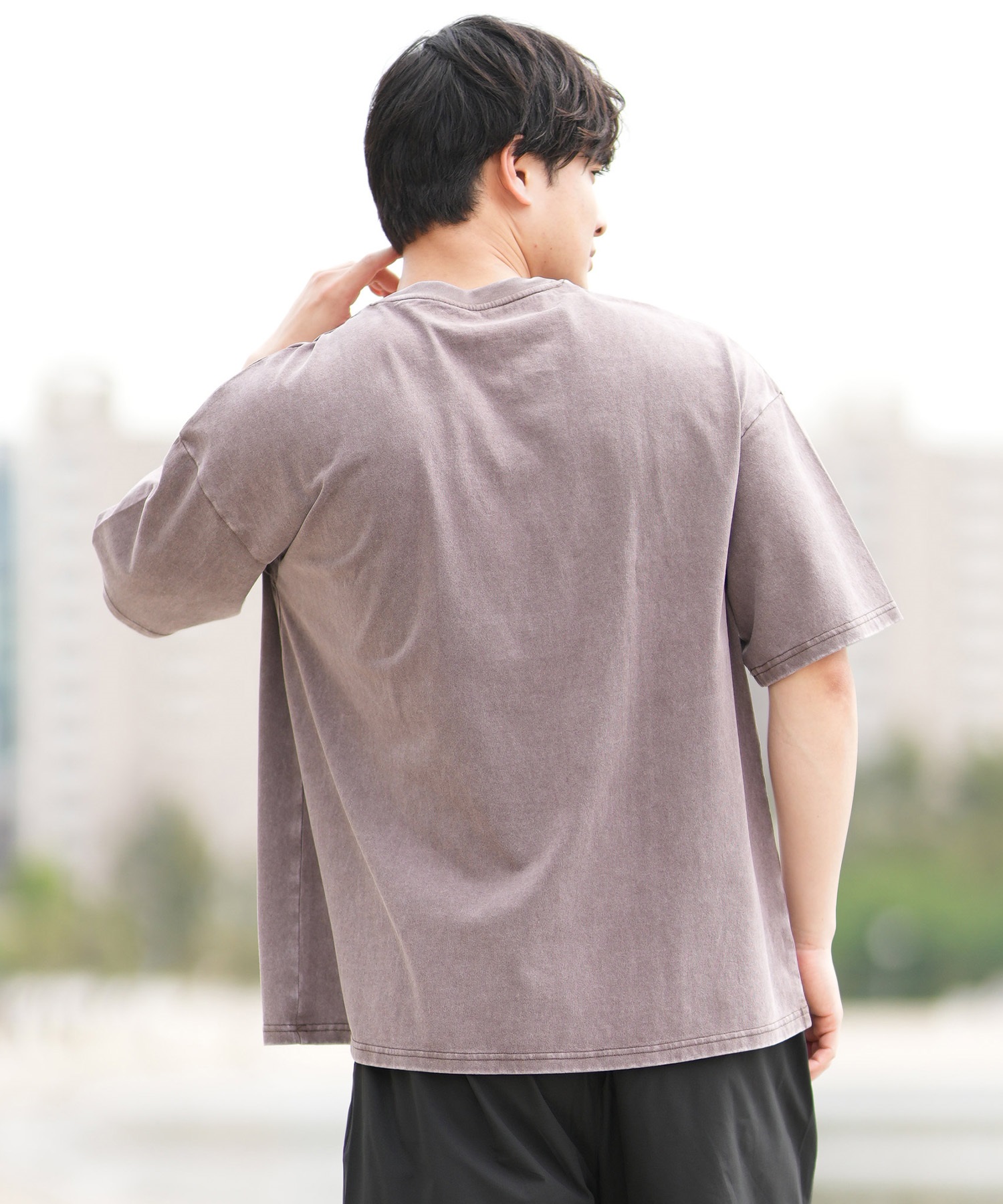 DEAR LAUREL ディアローレル 半袖 Tシャツ メンズ フロントプリント ヴィンテージ風 JM LA JACSON DL25S-JM02(CHA-M)
